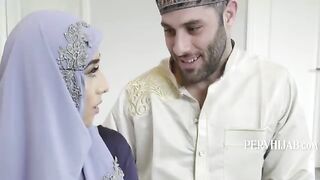 Shy Arab Wife Consumates Marriage With Husband, Gets Pregnant Under Pressure From In Laws | PervHijab