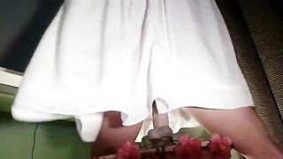 Webcam. Fav dildo riding. No rush, peaceful and nice capture from chaturbate session. Pussy lips wrapping around a dildo and pleasant movement begins...JUNE 2019