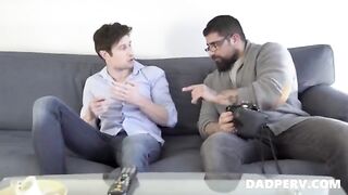 Learns Les From His Step Dad - Ryan Bones, Drew Dixon - DADPERV.COM