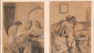 vintage erotic drawings