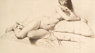 vintage erotic illustration