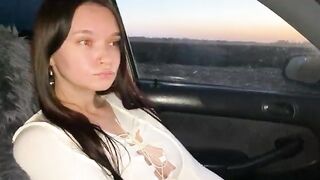 My Best Friend's Girlfriend Sucked My Dick In The Car For Only 10 dollars. What a Slut.