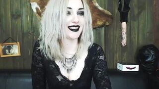 Cute Goth Girl, Come Help Me Get Her Undressed...