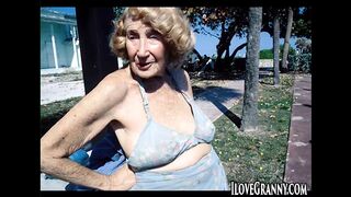 ILoveGrannY Horny Naked and Down on All Fours