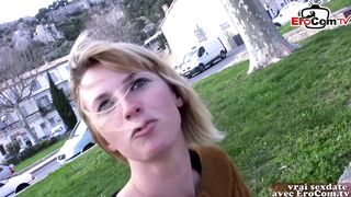 French blonde skinny stepmom tries anal – homemade