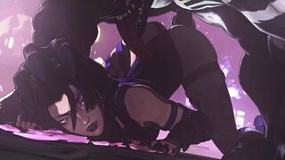 Psylocke X Orochi - Clash Of The Superheros - Rough Animation Porn