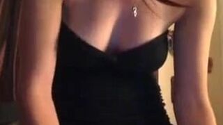 Stunning Webcam Girl Plays With Her Boobs Full