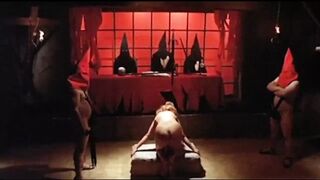 THE SACRIFICE - vintage hairy blonde for satan