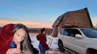 Big Booty Stranger Lets Me Fuck Her At Campsite On Christmas