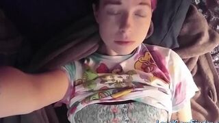 Edging Myself - Solo Teen Babe Fingering Webcam Show