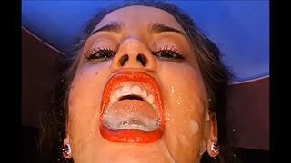 Favorite German bukkake cumshots part 1