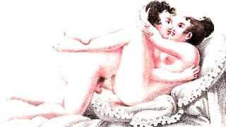 vintage erotic drawings