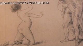 vintage erotic drawings