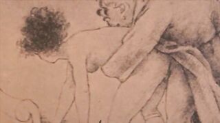 vintage erotic drawings