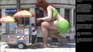 Big Apple Small Gesture Episode 10 - 3D Comics. 3D Cartoon Sex