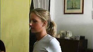 blond teen sexy casting