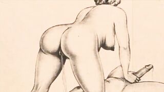 vintage erotic drawings