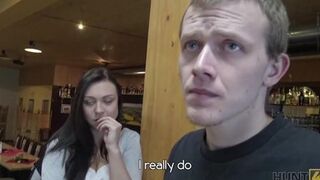 Guy Penetrates Attractive Beauty While Cuckold Plays Bowling