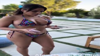 Crazy Latina Enjoys Pool Sex - Luna Star