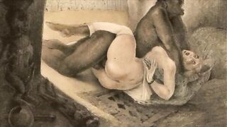 vintage erotic drawings