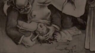 vintage erotic drawings