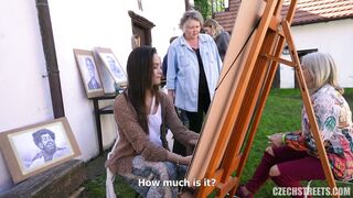 Czech Streets – Cum Covered Artist